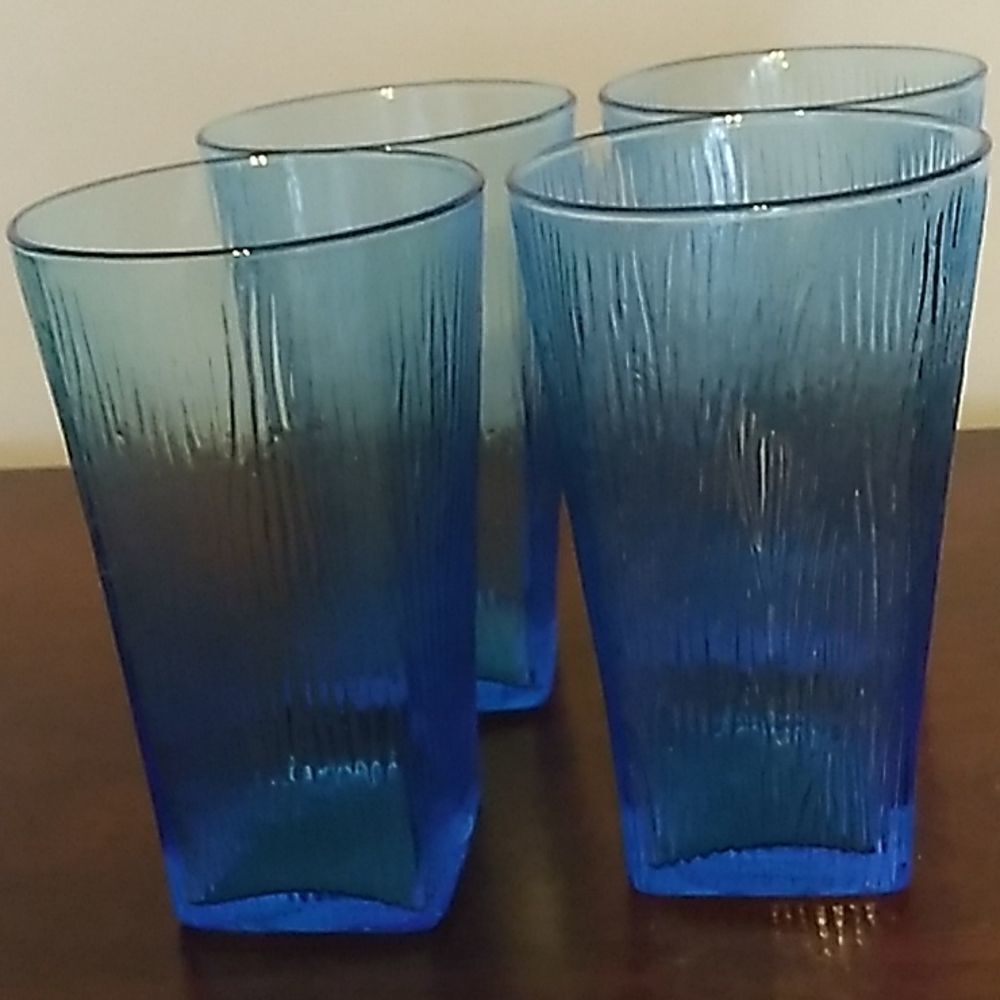 Set of Four Vintage Glasses